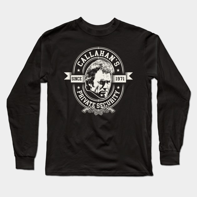 Callahan's Private Security Long Sleeve T-Shirt by Alema Art